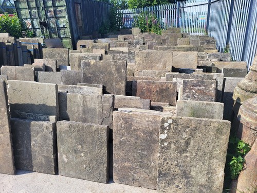 Yorkstone paving flags - yorkstone, slabs