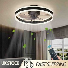 6 Speed Modern Ceiling Fan w/ Light LED Adjust Bright Chandelier Lamp W/ Remote.