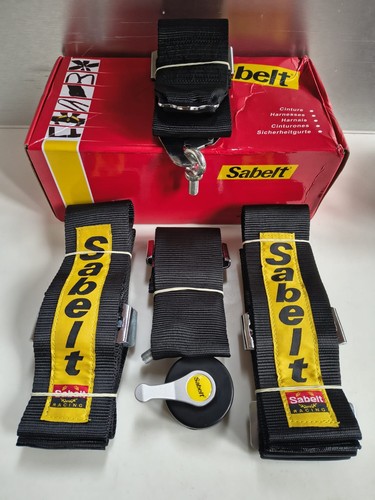 Sabelt point harness - 4, black