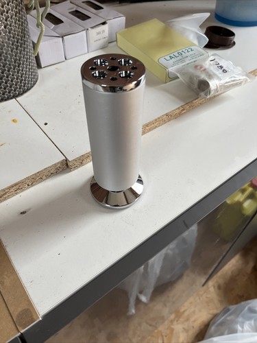 Aluminium and chrome modern - aluminium,