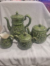 Vintage Green Glaze Tea Set