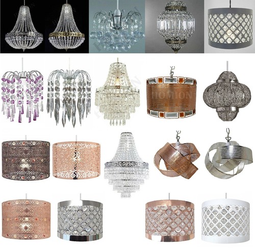 Modern crystal ceiling light - crystal,