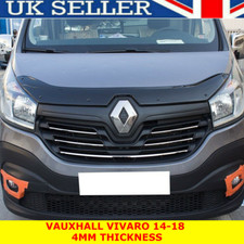 RENAULT TRAFIC 2014-2018 BONNET WIND STONE DEFLECTOR GUARD PROTECTOR BRA