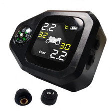 Motorcycle TPMS Tire Pressure Monitor System Tyre Test Diagnostic Tool W/Sensor