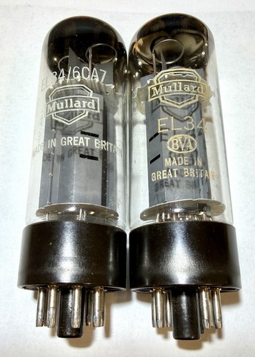 Matched pair 1960s mullard - matched, xf2