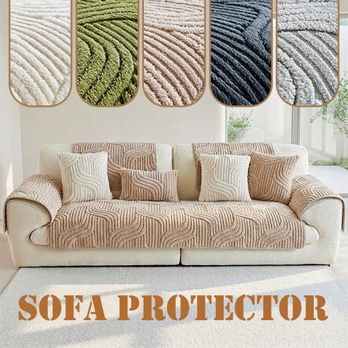 Thick plush sofa cover 4 - cover, 1-4