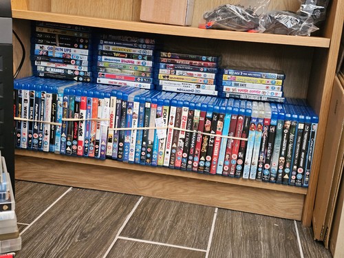 154 blu ray movies - 154+,