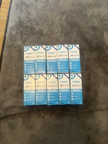 10x hyabak dry eye - 10x, drops