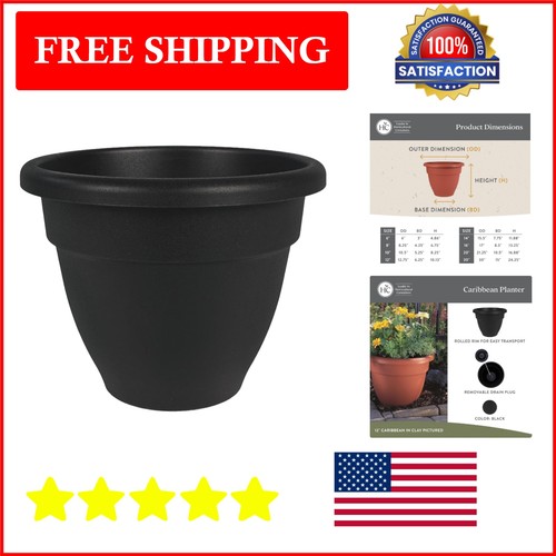 Stylish plastic pot with - stylish,