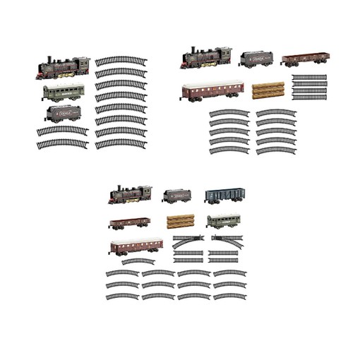Electric train set steam - train,