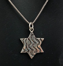 Men's Silver Star Of David