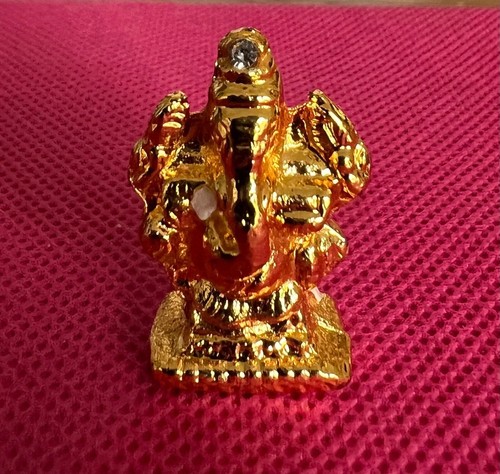Ganesh sitting mini statue - ganesh,