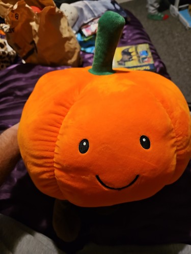Giant pumpkin hand - giant,