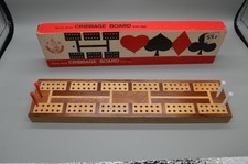 Vintage Cribbage Board With