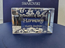 SWAROVSKI SCS 2005 'HARMONY' TITLE PLAQUE UNBOXED 