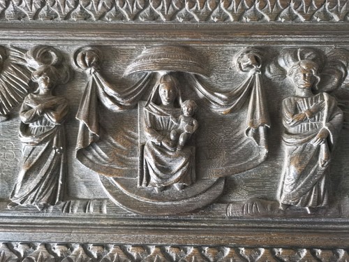 Wooden replica panel - , virgin