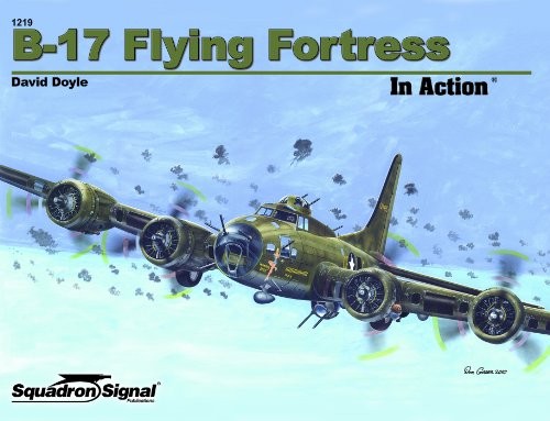 Flying fortress in action - b-17,