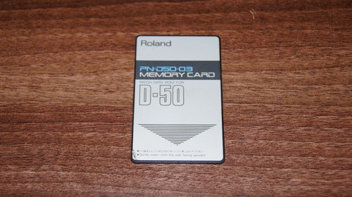 Roland d50 patch data - pn-d50-03,