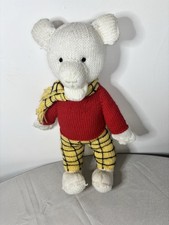 Hand-Knitted Vintage Rupert