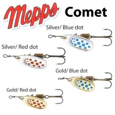 Mepps Comet Spinner/Lure Sizes