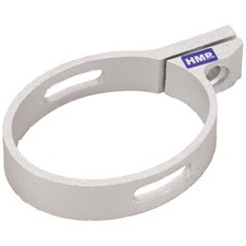 Exhaust Clamp Aluminum Oval