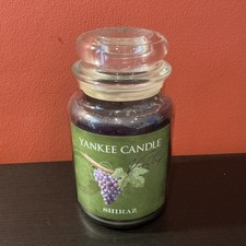 Yankee Candle Retired Vintage "SHIRAZ" Wine Collection~ Large 22 oz. ~RARE ~ NEW