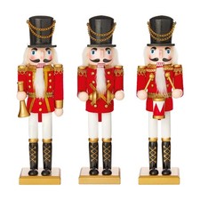 30cm Nutcracker Soldier Christmas Deocraction Ornament Holiday Toy