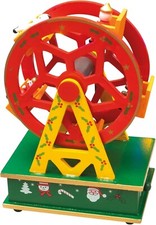 Wooden Ferris Wheel Music Box
