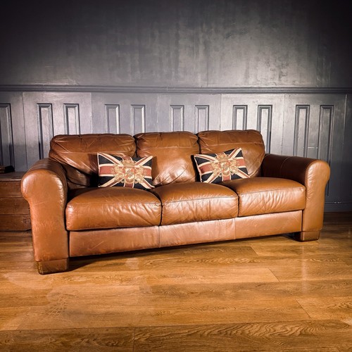 Leather seater sofa retro - sofa,