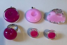Pylones Pink Glass Jewellery