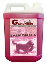 Salmon Oil GERONIMO Dogs Cats Ferrets 100% Rich in Omega Pure 5L