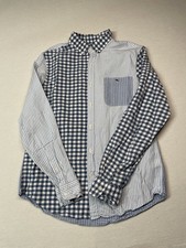 Vineyard Vines Shirt Mens Medium Blue Slim Fit Tucker Cotton Stretch L/S Button