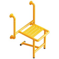 Wall-Mounted Folding Shower