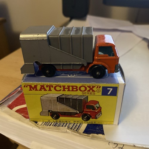 Vintage matchbox lesney refuse - matchbox,