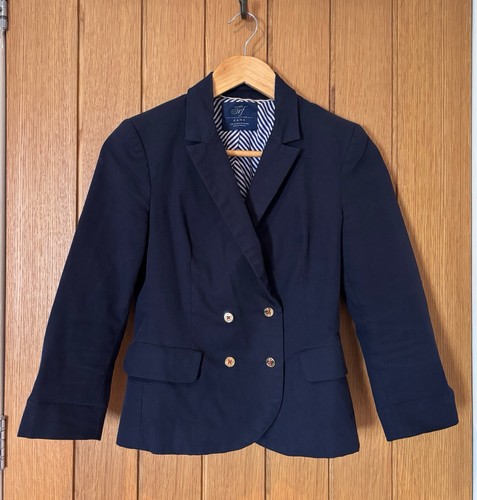 Zara trf navy - navy, breasted