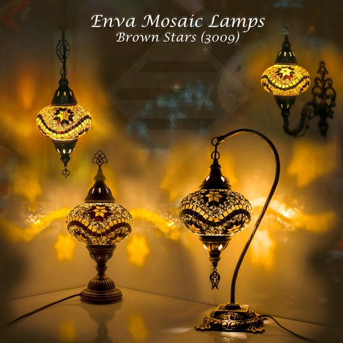 Turkish moroccan mosaic - mosaic, lamp
