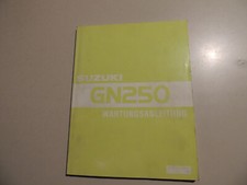 Suzuki GN 250 1982 maintenance