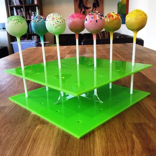 Square cake pop stand - square,