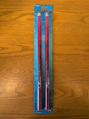 Rockband drumsticks red - drumsticks,