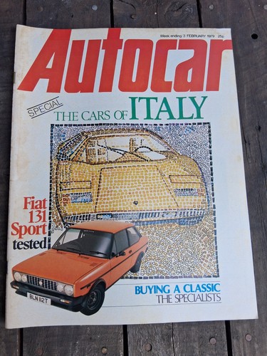 Vintage autocar magazine 3rd - autocar,