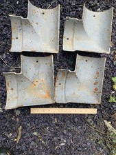 Cast Iron Gutter 5 inch left hand 90dg Bends/corners. times four.Used