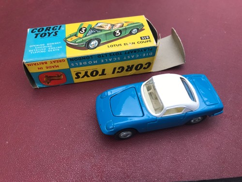 Corgi toys 319 lotus elan - corgi,