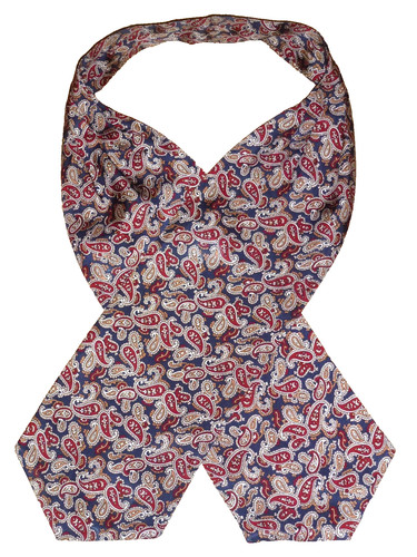 Vintage silk paisley - vintage,