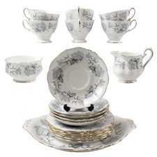 A Royal Albert "Silver Maple" pattern tea set1/3