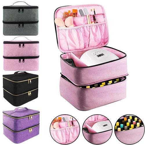 Nail polish carrying case bag - carrying,