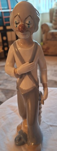 Casades porcelain clown figure - porcelain,