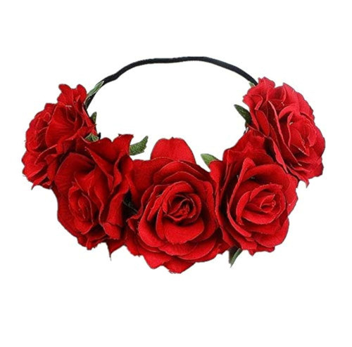 Rose flower crown floral - rose, crown,