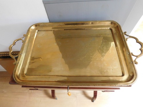 Stunning antique brass - stunning, serving