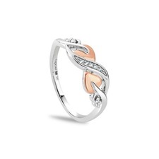 Clogau Welsh Silver & 9ct Rose