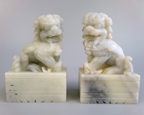 Foo dogs lions temple - foo,
